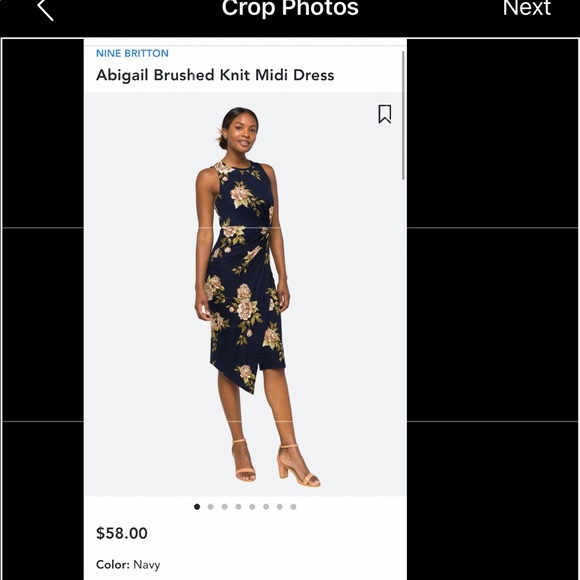 Nine Britton Stitch Fix dress MEDIUM - Picture 2 of 2